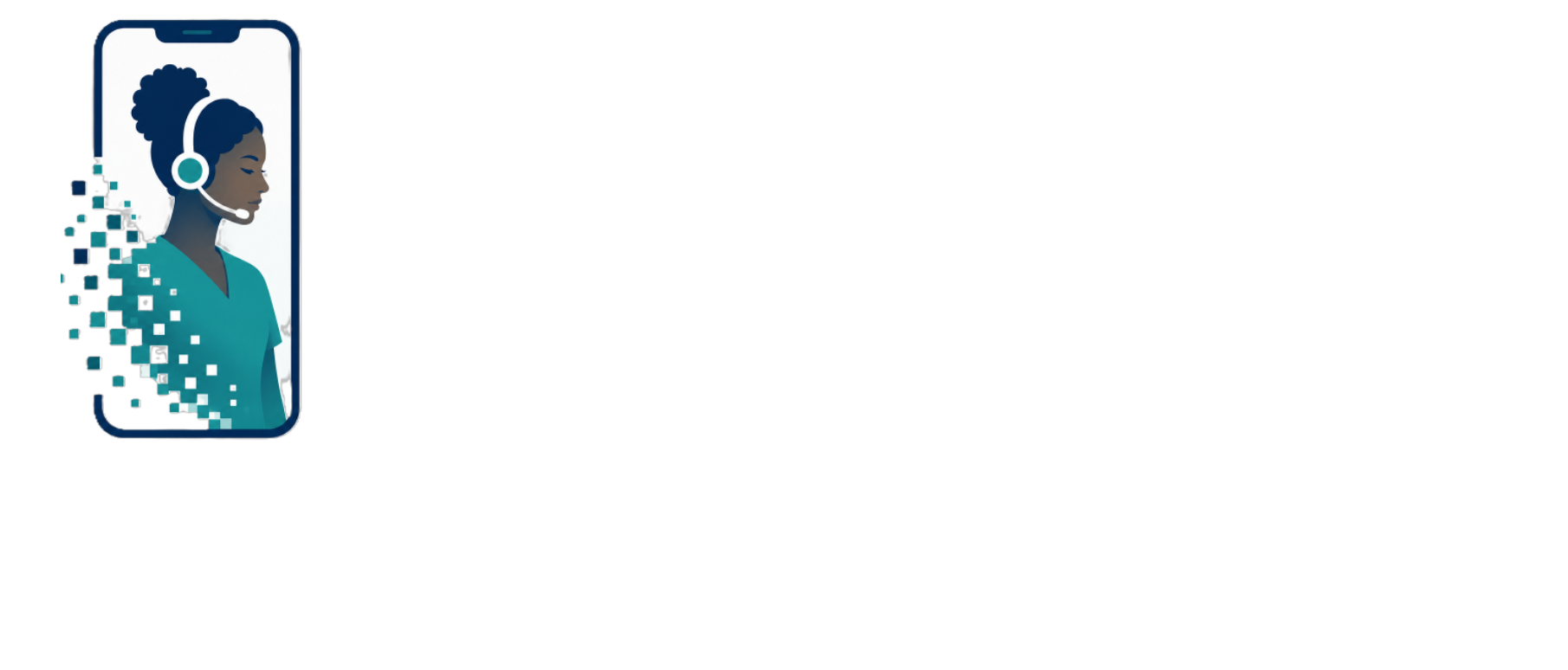 Digital Wellness Nurse Logo